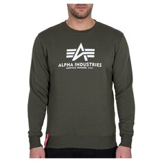 Толстовка Alpha Industries Basic, зеленый