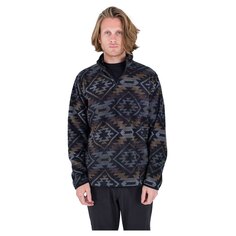 Толстовка Hurley Mesa Windchill Half Zip, коричневый