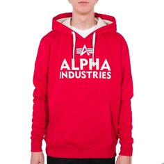 Худи Alpha Industries Foam Print, красный