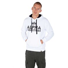 Худи Alpha Industries Foam Print, белый