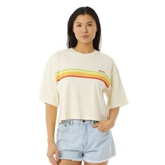 Футболка Rip Curl Eventide Heritage Crop, бежевый