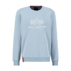 Толстовка Alpha Industries Basic Embroidery, синий