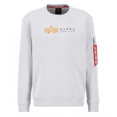 Толстовка Alpha Industries Alpha Label, серый