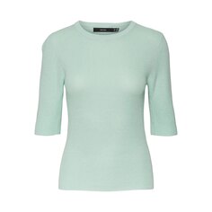 Футболка Vero Moda New Lexsun 2/4 Short Sleeve O Neck, зеленый