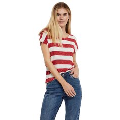 Футболка Vero Moda Wide Stripe, красный