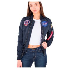 Куртка Alpha Industries MA-1 TT NASA Reversible, синий