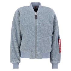 Куртка Alpha Industries MA-1 VF Teddy, серый