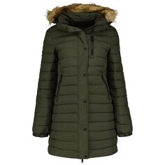 Куртка Superdry Fuji Mid Length Puffer, зеленый