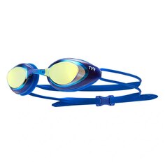 Очки для плавания TYR Blackhawk Mirrored Racing, синий