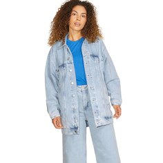 Куртка Jack &amp; Jones Alison Oversized Long Denim JJXX, синий