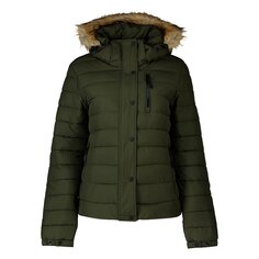 Куртка Superdry Classic Faux Fur Fuji, зеленый