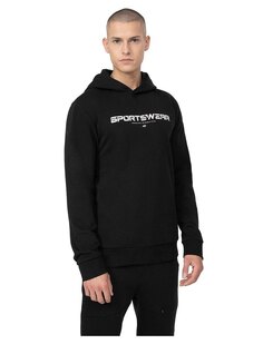 Худи 4F SWEATSHIRT M266, черный