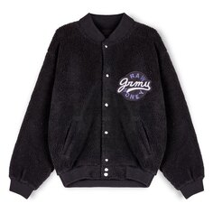 Куртка Grimey Hive Sherpa Bomber, черный