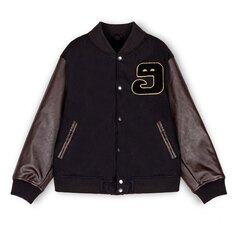Куртка Grimey Lust Mantra Wool Baseball, черный