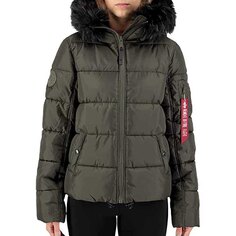 Куртка Alpha Industries Puffer, зеленый