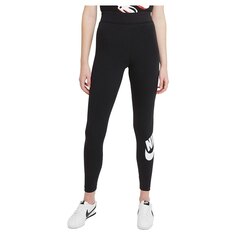 Леггинсы спортивные Nike Sportswear Essential Futura Graphic High Rise, черный