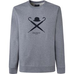 Толстовка Hackett Large Logo, серый