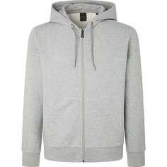 Толстовка Hackett Essential Full Zip, серый