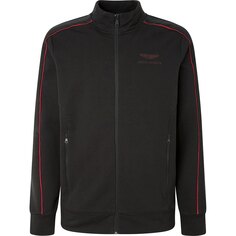 Толстовка Hackett Amr Tape Track Full Zip, черный