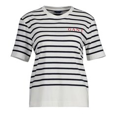 Футболка Gant Logo Striped, синий