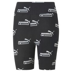 Леггинсы Puma Amplified All Over Print 7´´ Short, черный