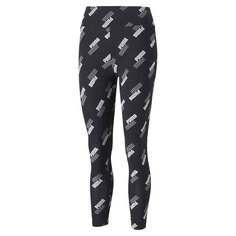 Леггинсы Puma Power All Over Print High Waist, черный