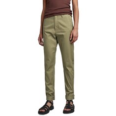 Брюки G-Star Slim Fit Chino, зеленый