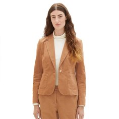 Блейзер Tom Tailor 1038704 Corduroy, коричневый