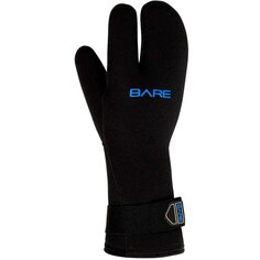 Перчатки Bare K Palm 3 Fingers 7 mm, черный