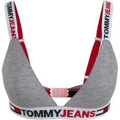 Бюстгальтер Tommy Jeans Unlined Triangle, серый