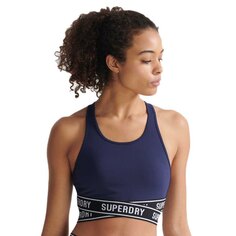 Бюстгальтер Superdry Training Core Cross, синий