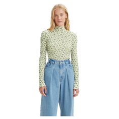 Блуза Levi´s Flora Mockneck, зеленый Levis