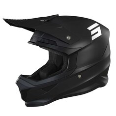 Шлем для мотокросса Shot Furious Solid 2.0, черный