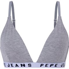 Бюстгальтер Pepe Jeans Logo B, серый