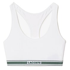 Спортивный бюстгальтер Lacoste IF8167-00, белый