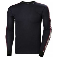 Базовый слой с длинным рукавом Helly Hansen Lifa Stripe Crew, синий