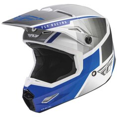 Шлем для мотокросса Fly ECE Kinetic Drift, синий
