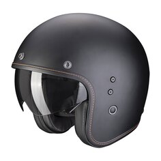 Открытый шлем Scorpion Belfast Evo Solid, черный