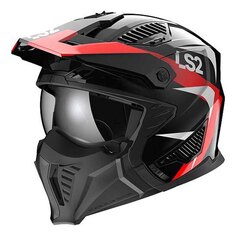 Открытый шлем LS2 OF606 Drifter Triality, черный