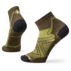 Носки Smartwool Run Zero Cushion Ankle, зеленый