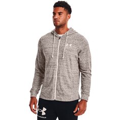 Толстовка Under Armour Rival Terry LC Full Zip, серый