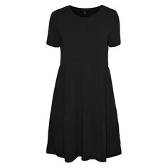 Короткое платье Vero Moda Filli Calia, черный