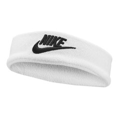 Повязка на голову Nike Classic Wide Terry, белый