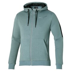 Толстовка Mizuno Release Full Zip, зеленый