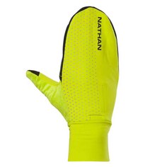 Перчатки Nathan HyperNight Reflective Convertible Mitt, ярко-желтый