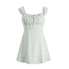 Длинное платье Levi´s Clementine Cap Short Sleeve, зеленый Levis