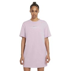Короткое платье Nike Sportswear Swoosh, фиолетовый
