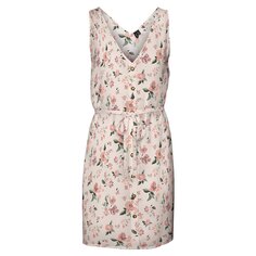Короткое платье Vero Moda Bumpy Sleeveless, розовый