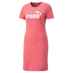 Платье с коротким рукавом Puma Slim Essentials, красный
