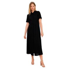 Короткое платье Vero Moda Ally Exp Short Sleeve, черный